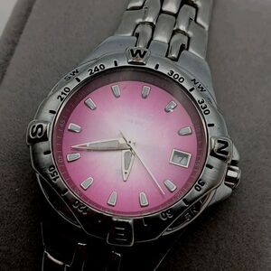 RELIC WET Dial Ladies Date Watch New Battery ZR11634